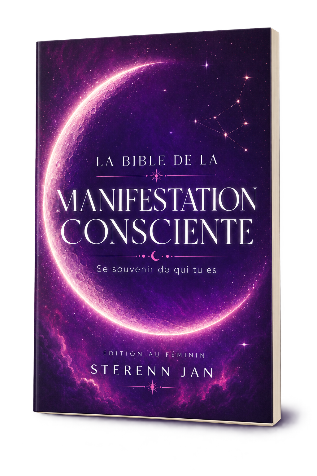 Couverture Bible de la Manifestation Consciente Édition au Féminin 3D